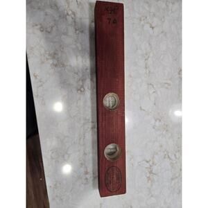 Vintage Sand's Level and Tool Company Wood 17.75" Level Verical Horizontal